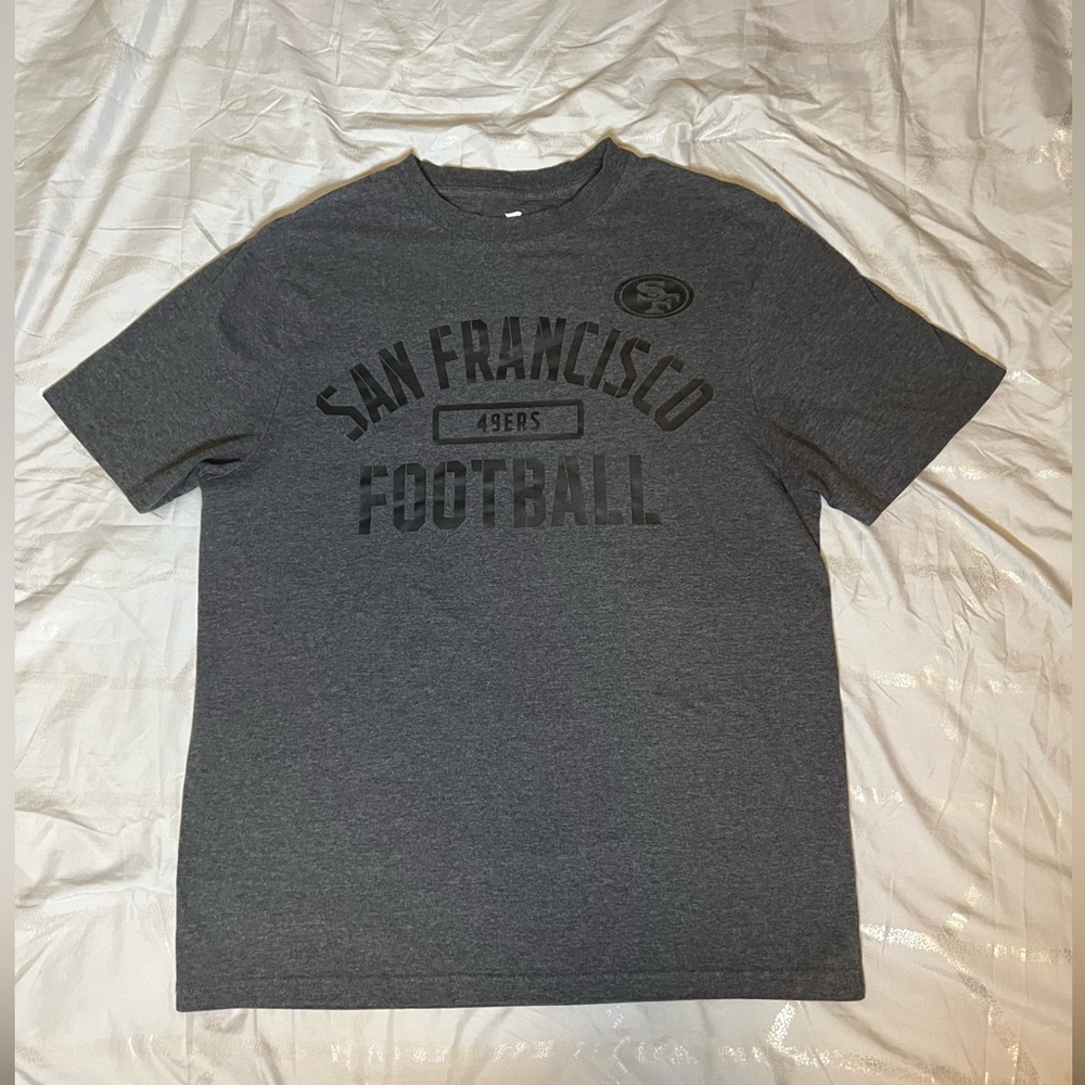 Fanatics Charcoal San Francisco Football Tee